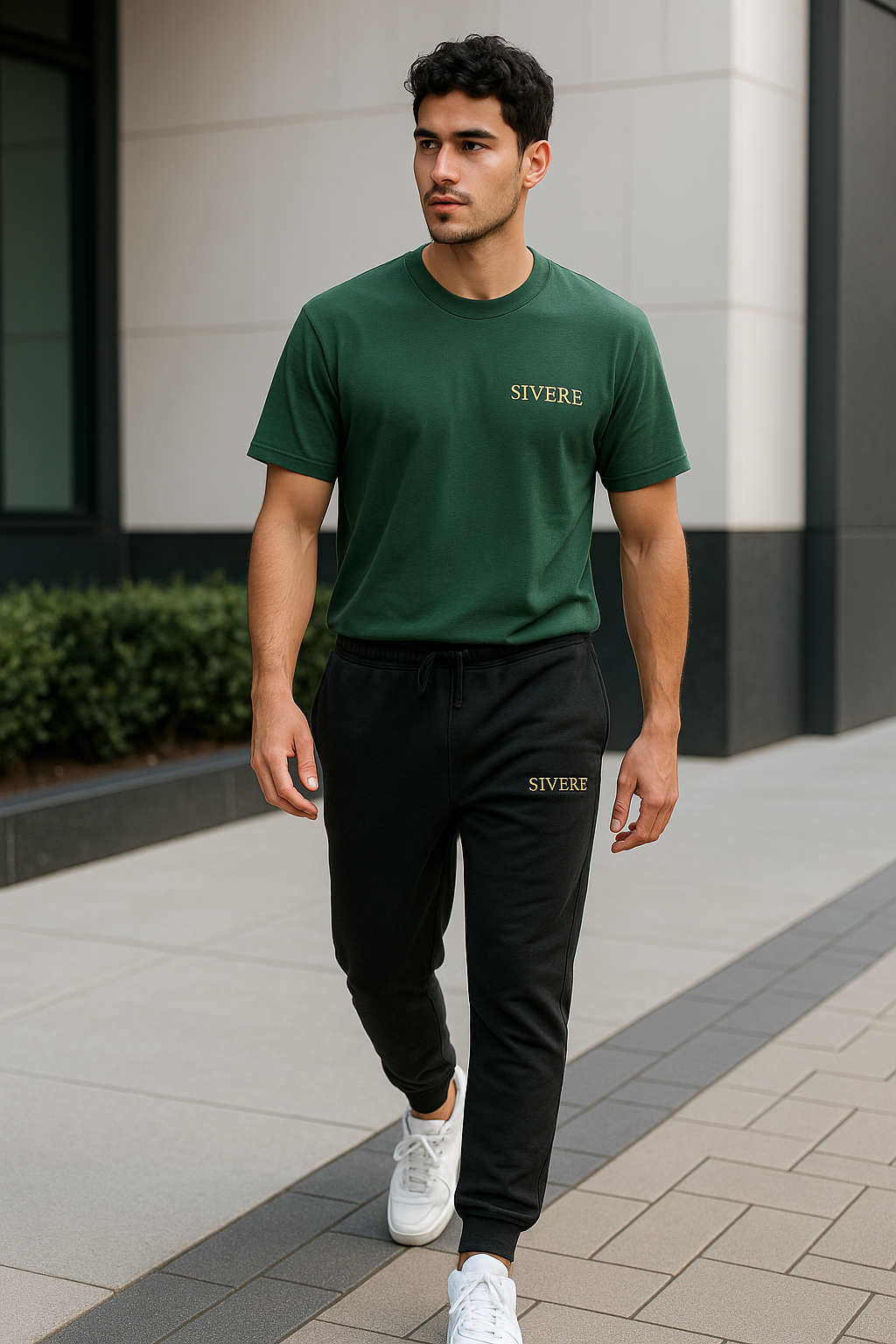 SIVERE Essential Joggers- Black