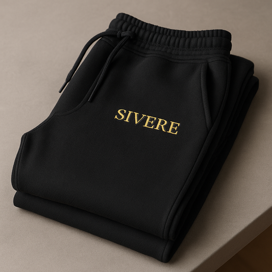 SIVERE Essential Joggers- Black