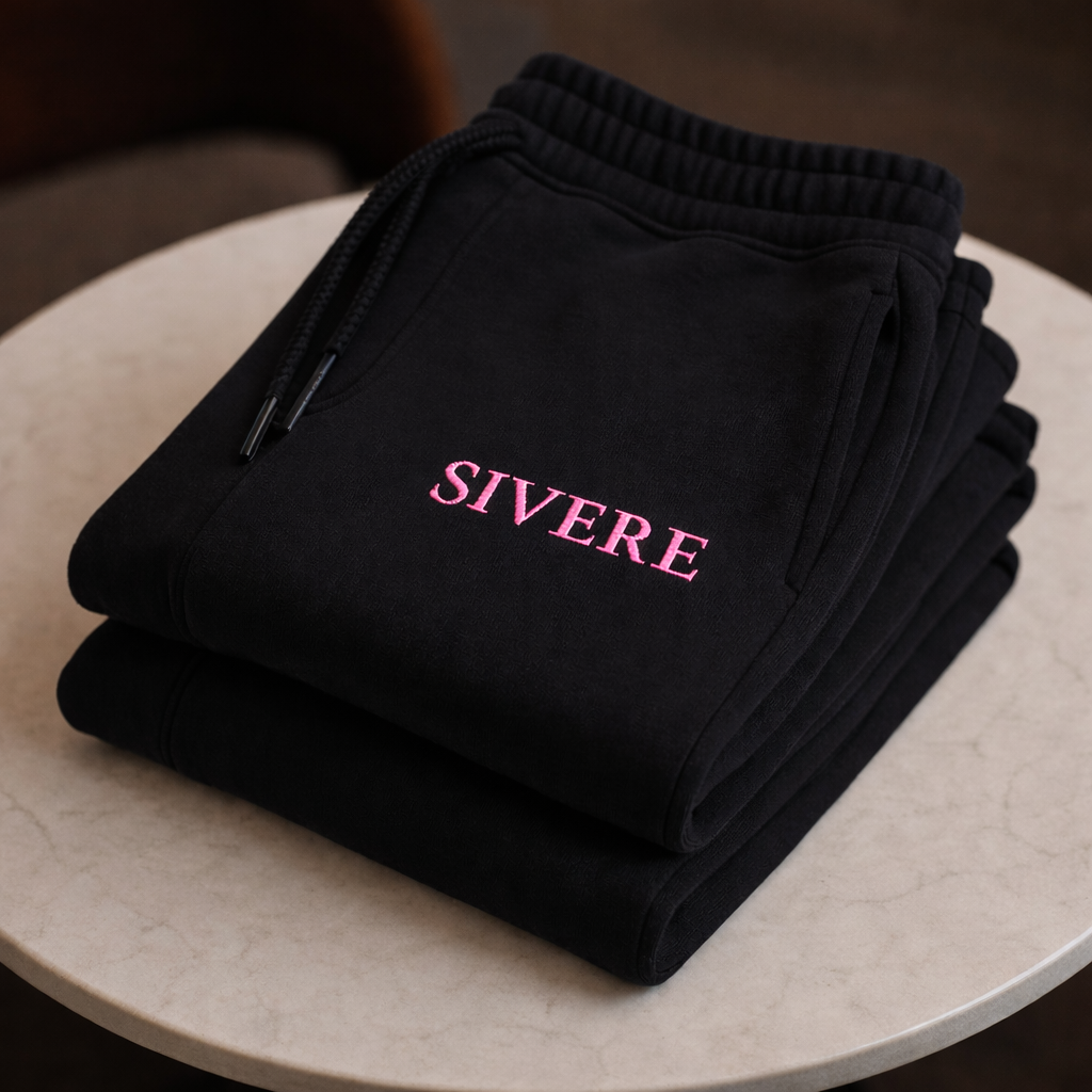 SIVERE Essential Joggers Obsidian